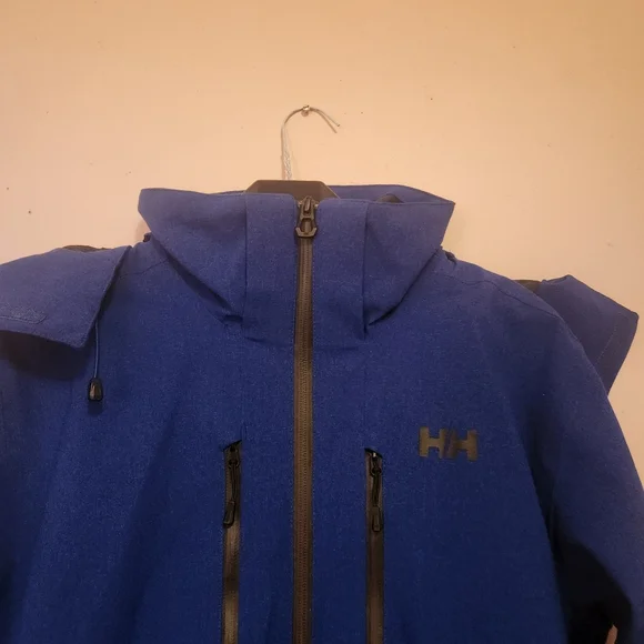 Helly Hansen Men's Blue Juniper 3.0 Jacket Size M H2Flow Ski Performance - Picture 4 of 9